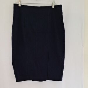 Ted Baker Elegant Black Pencil Skirt Stretchy